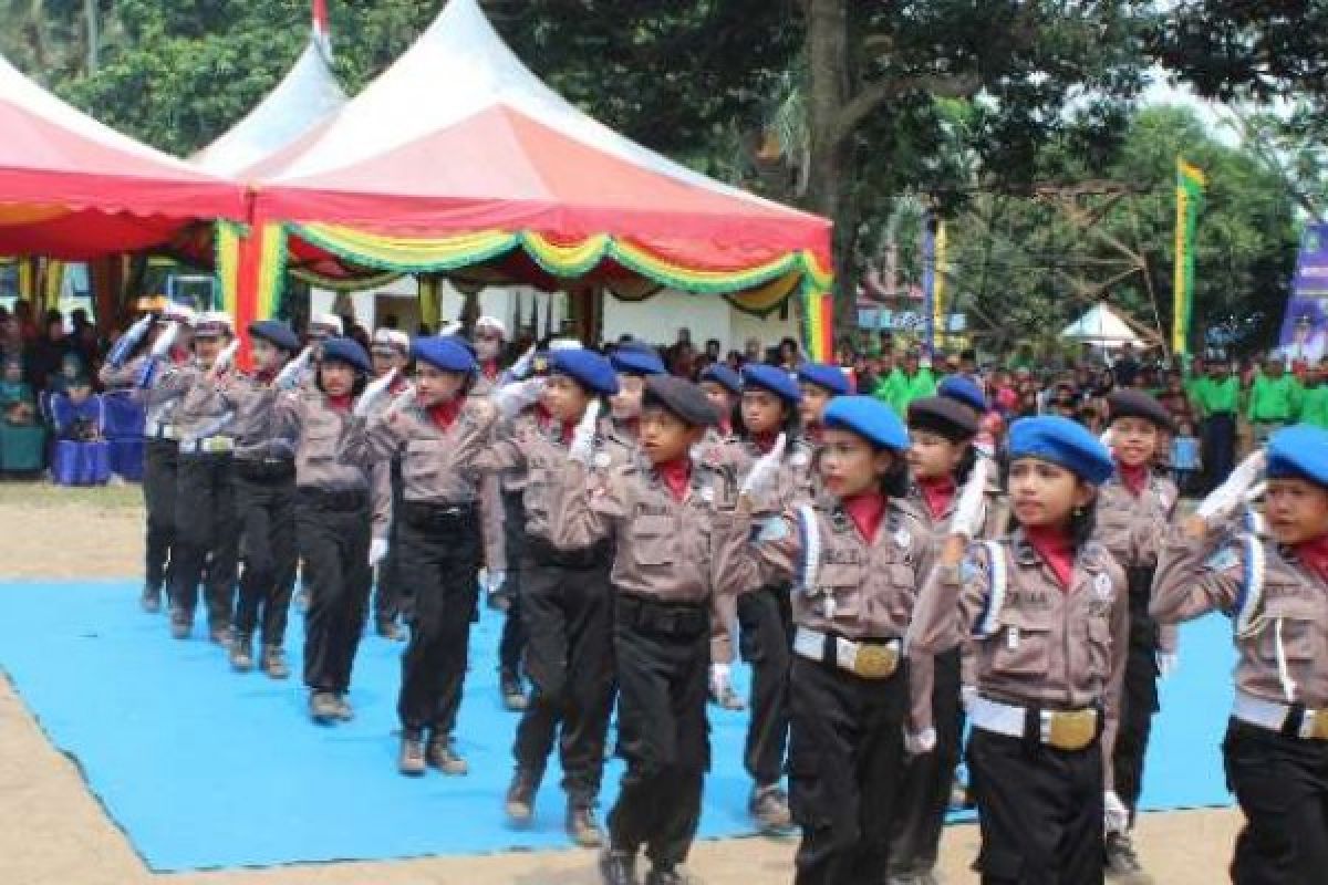  Jadi Polisi Cilik, Karakter Anak-Anak Bengkalis Lebih Disiplin