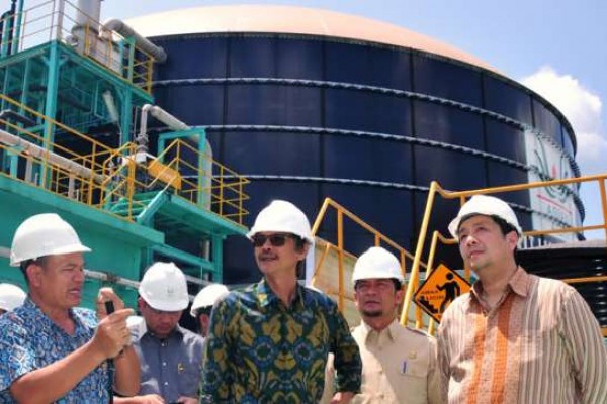 Asian Agri Resmikan Pembangkit Listrik Tenaga Biogas di Pelalawan