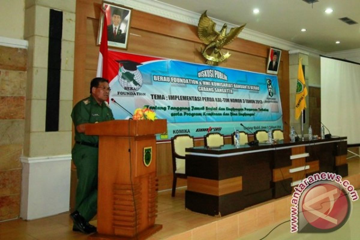 Bupati Berau Harapkan CSR Pacu Pertumbuhan Ekonomi  