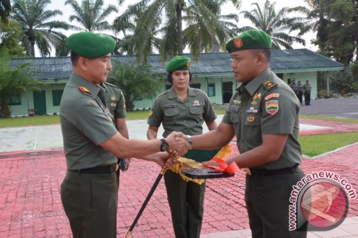 Danrem 022/PT Serahkan Mobil Dinas Kasi