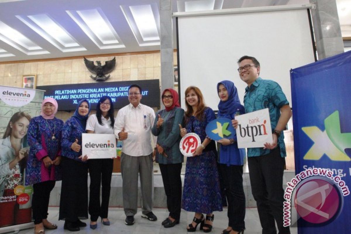 XL dukung pelatihan digital "crafter" perajin Garut