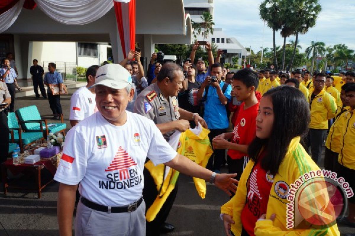 Dirut Semen Indonesia Lepas Kontingen INKAI Jatim Pada Kejurnas INKAI 2016