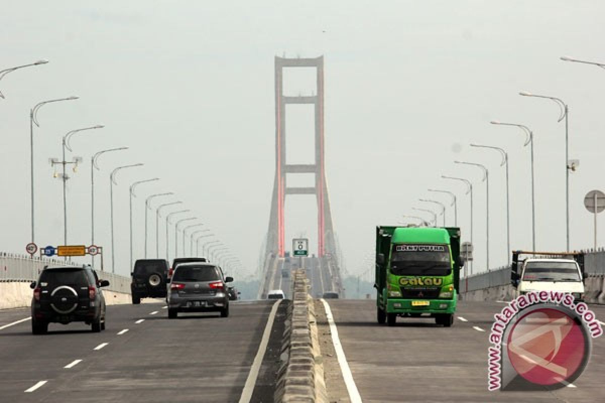 Puncak arus balik jembatan Suramadu diprediksi Minggu