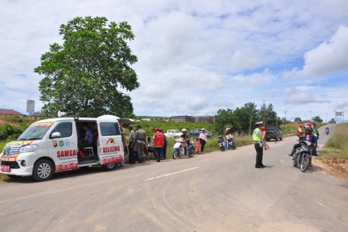 Satlantas Singkawang tilang 22 kendaraan bermotor