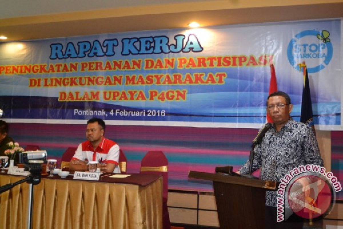 Pemkot Pontianak Ajak Masyarakat Cegah Peredaran Narkoba