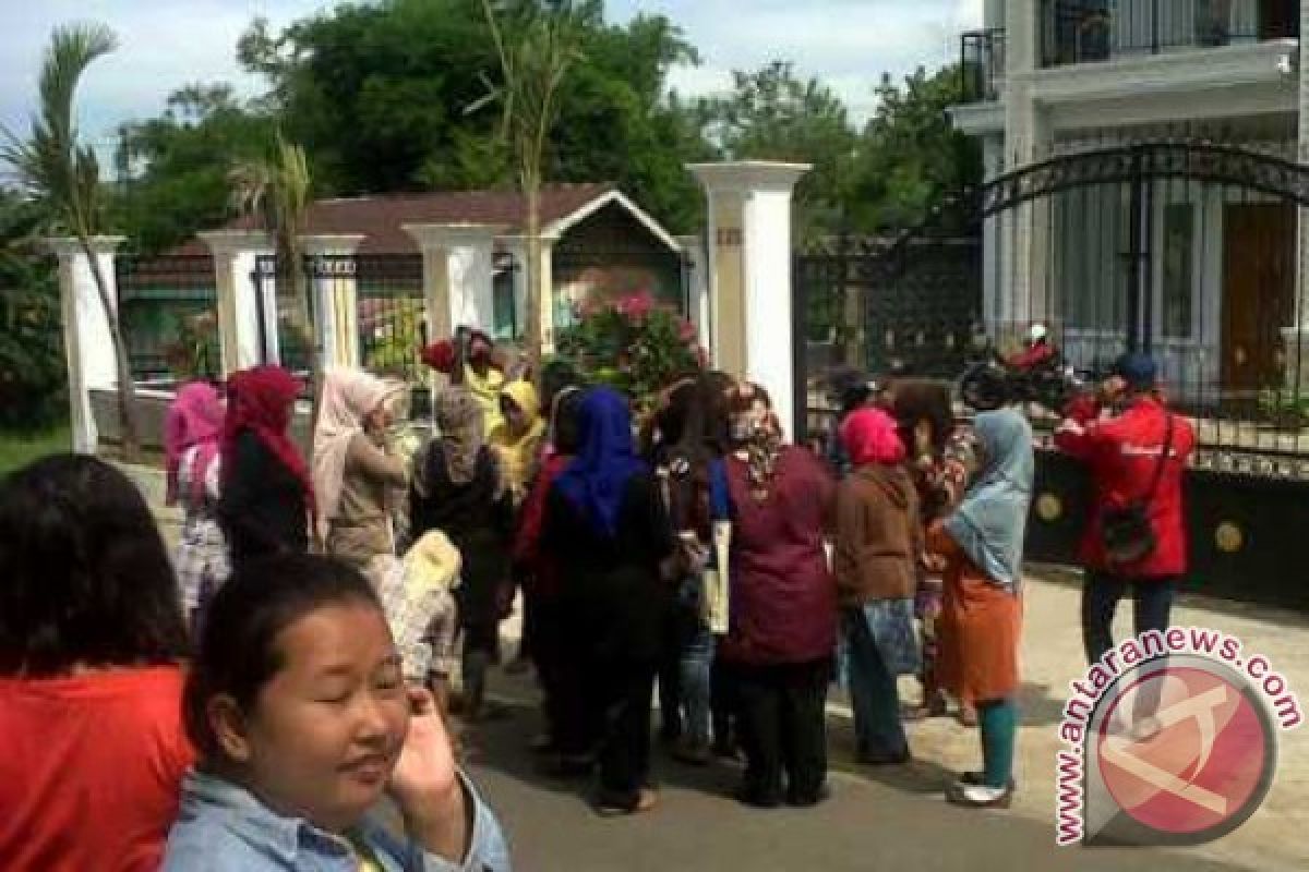 Petugas kebersihan kantor gubernur Jambi tuntut gaji