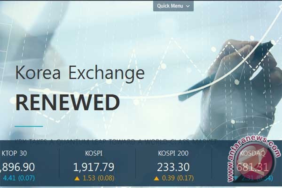 Bursa saham Seoul dibuka lebih tinggi