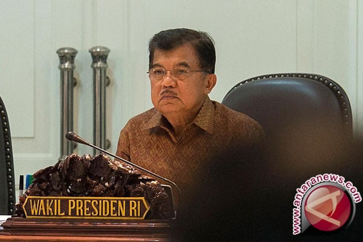 Vice President Jusuf Kalla (JK) supports the Joko Widodo-Ma'ruf Amin pair "100 percent"