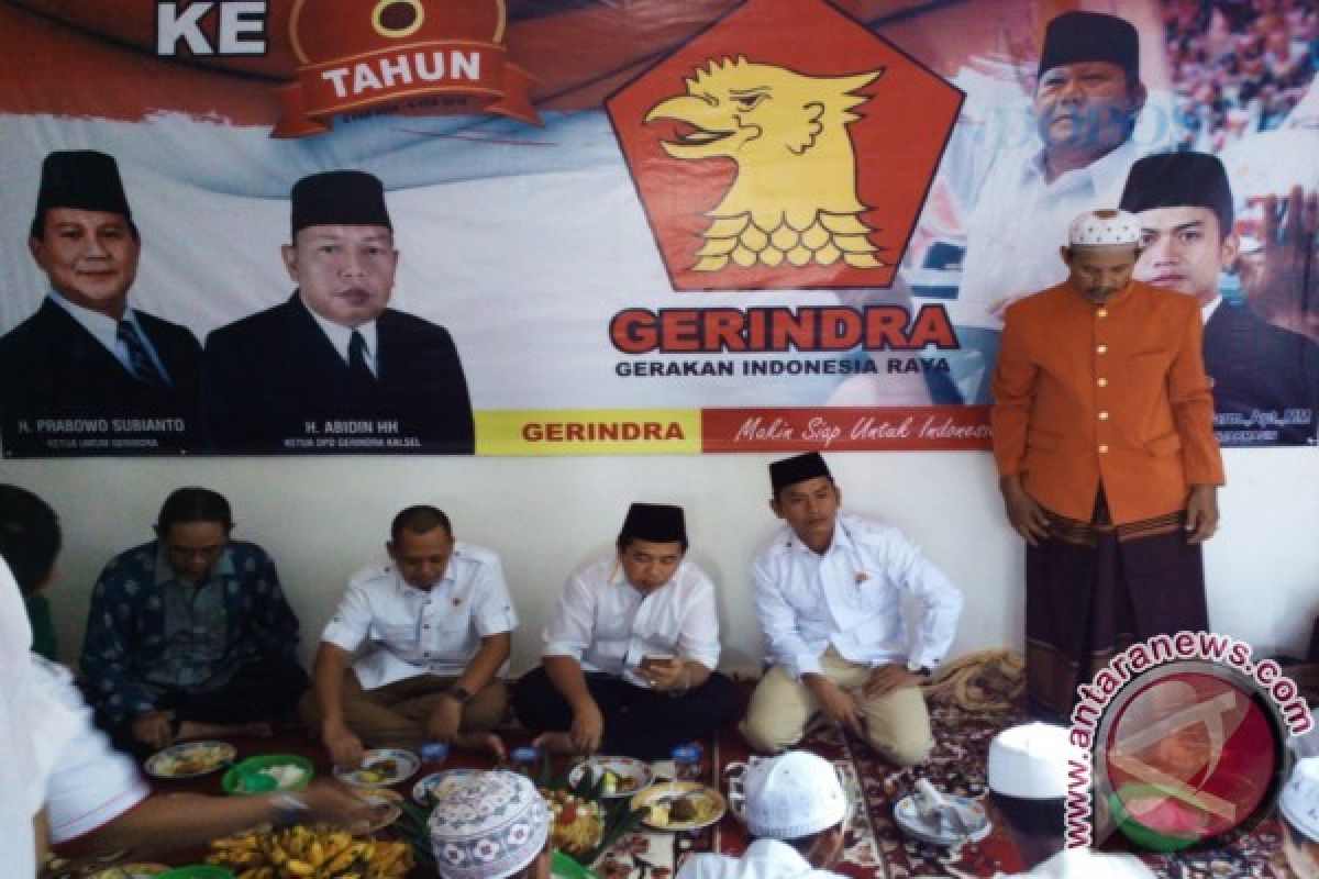 Gerindra yakin  kuasai enam kursi DPRD Banjarmasin