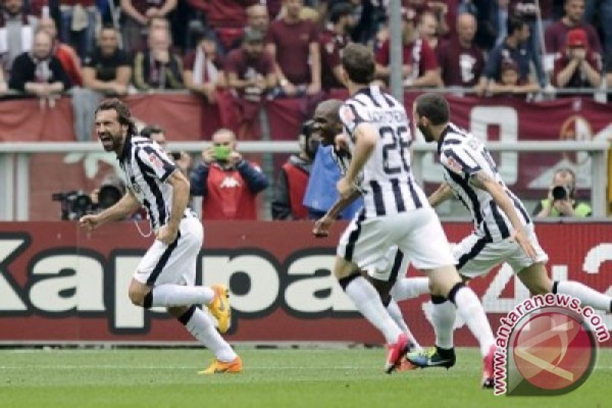 Juventus cetak 14 kemenangan beruntun usai cukur Frosinone 2-0