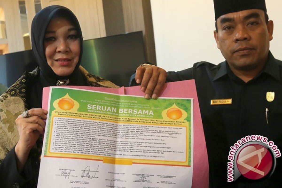 Pemkot Banda Aceh Larang Perayaan Valentine Day