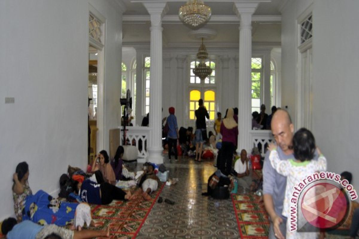 Masjid Jadi Tempat Pengungsian Korban Banjir Pangkalpinang