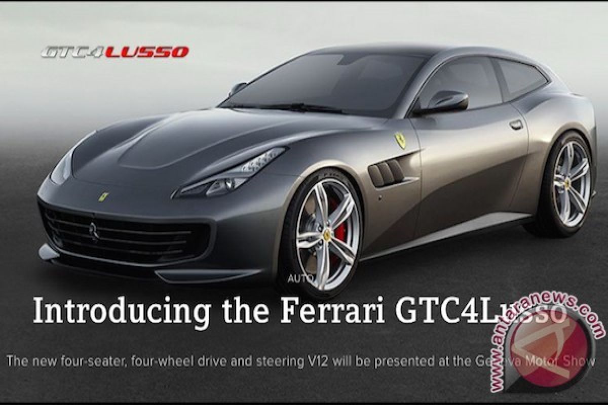 Ferrary GTC4 Lusso Diluncurkan dengan Konsep Grand Tourer