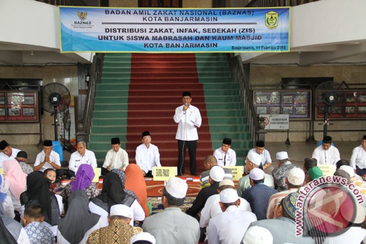 BAZ Banjarmasin Salurkan Dana Tahap Dua