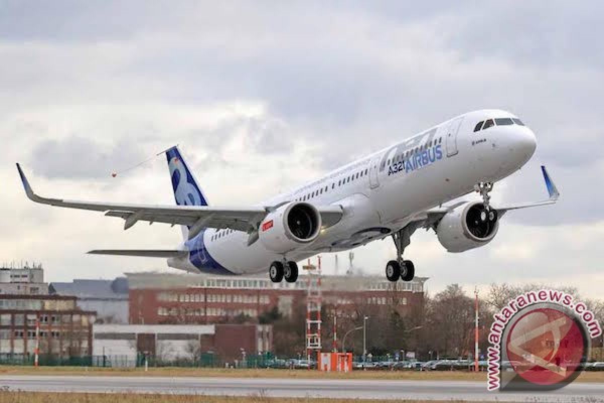 A321neo mengudara untuk pertama kalinya