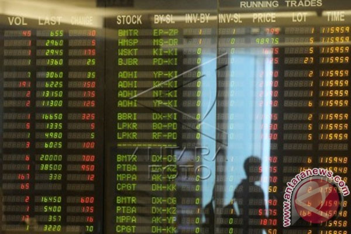 IHSG Dibuka Turun 18,15 Poin