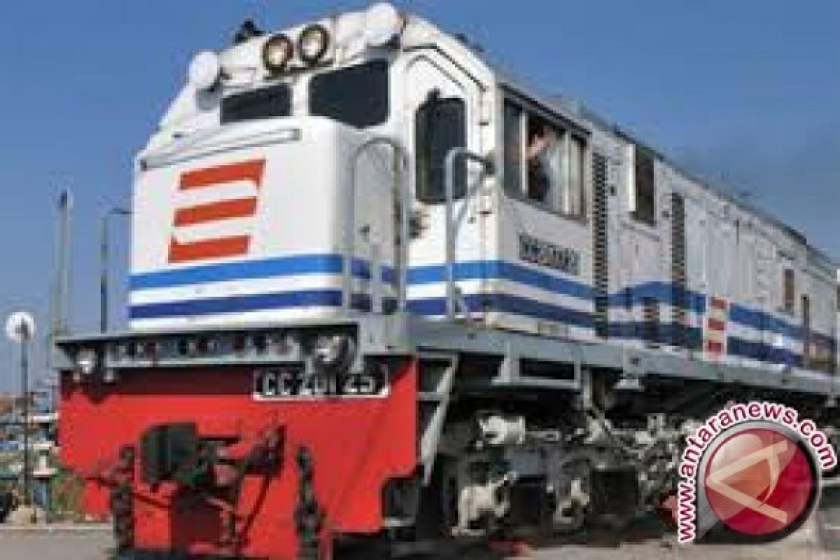 Penumpang kereta api natal Sumut 222.665  orang