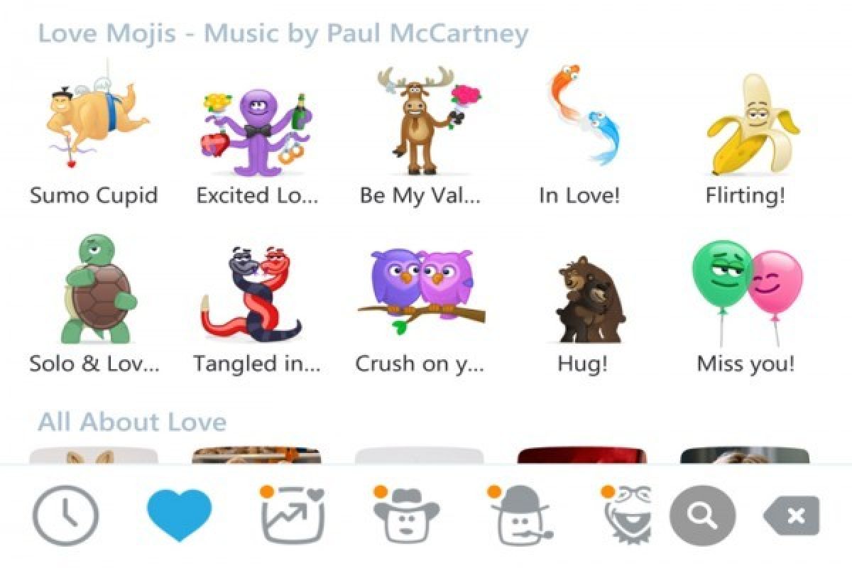 Skype Hadirkan Aplikasi Bertema Cinta