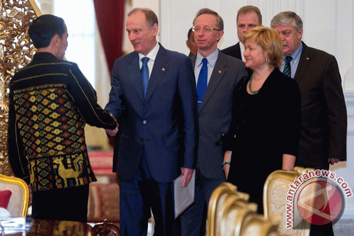 Presiden terima Dewan Keamanan Rusia