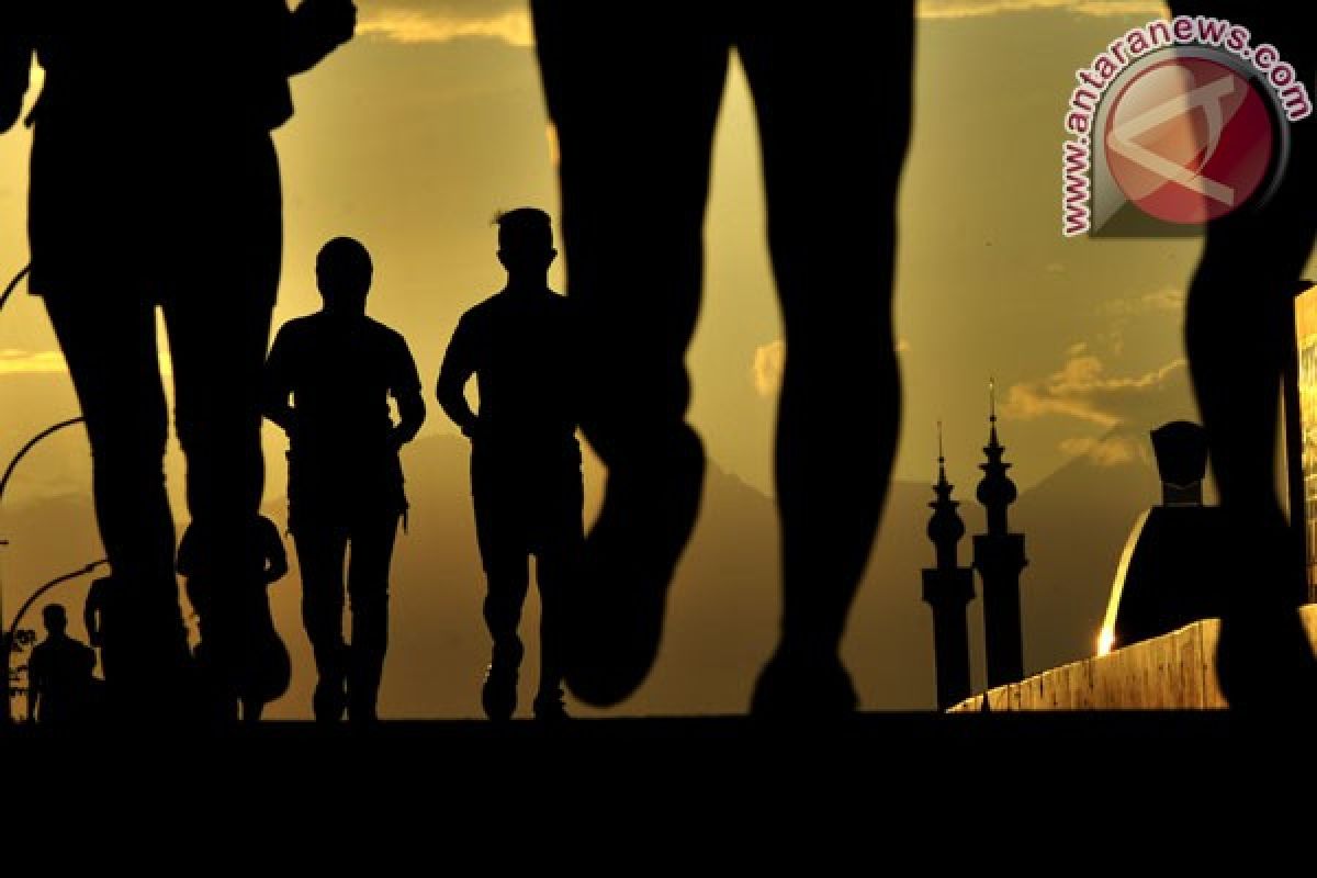 Lari Hijab Run di gelar di Lombok