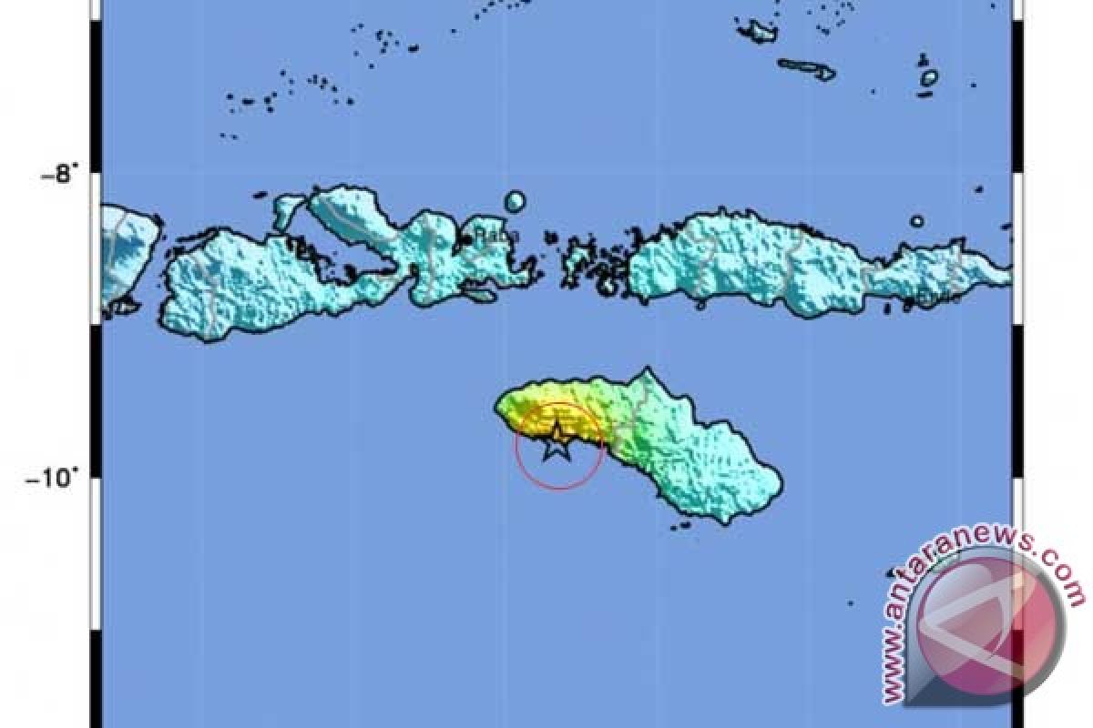 Gempa sedang masih guncang Sumba Barat