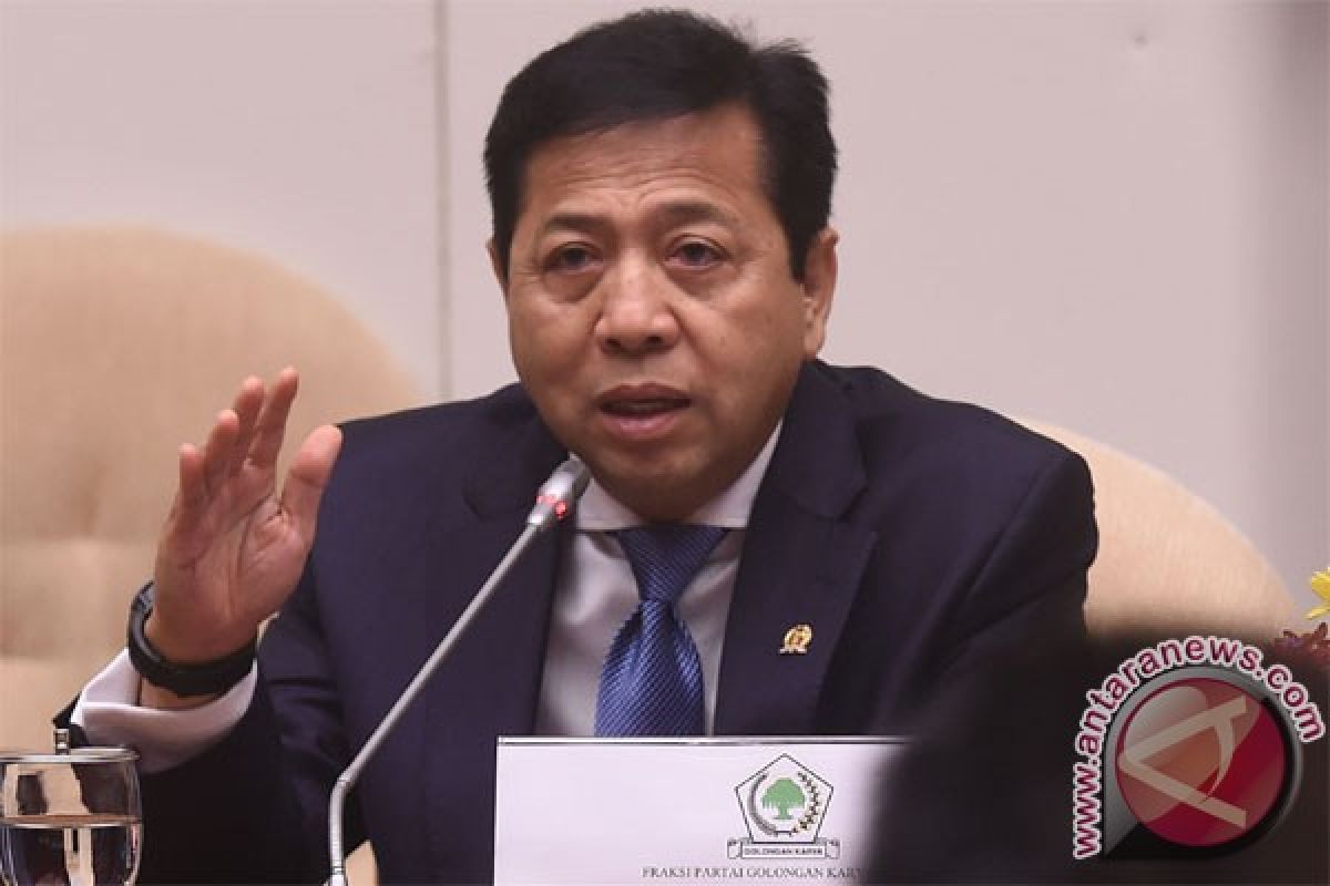 Setya Novanto: Parpol harus dukung pembangunan infrastruktur