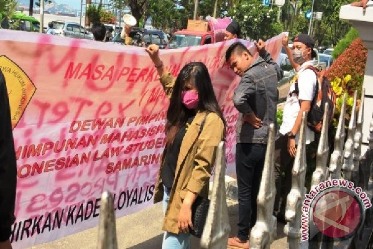 Permahi Samarinda Demo Sikapi Gratifikasi Trans Studio