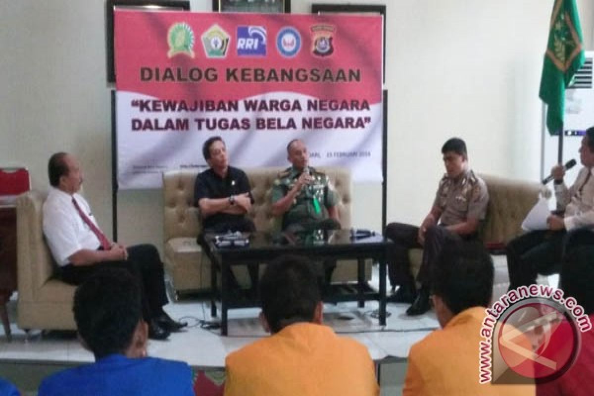 Dialog Kebangsaan Korem  Libatkan Ormas Dan Mahasiswa