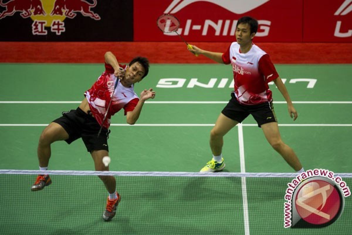 Hendra/Aksan menang, kedudukan Thomas Indonesia 1-1