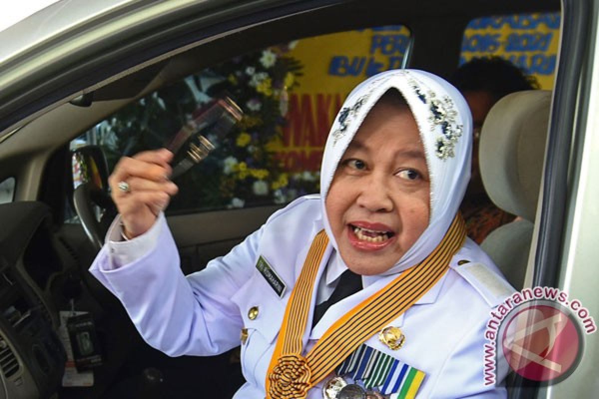 Risma dilantik jadi Wali Kota Surabaya