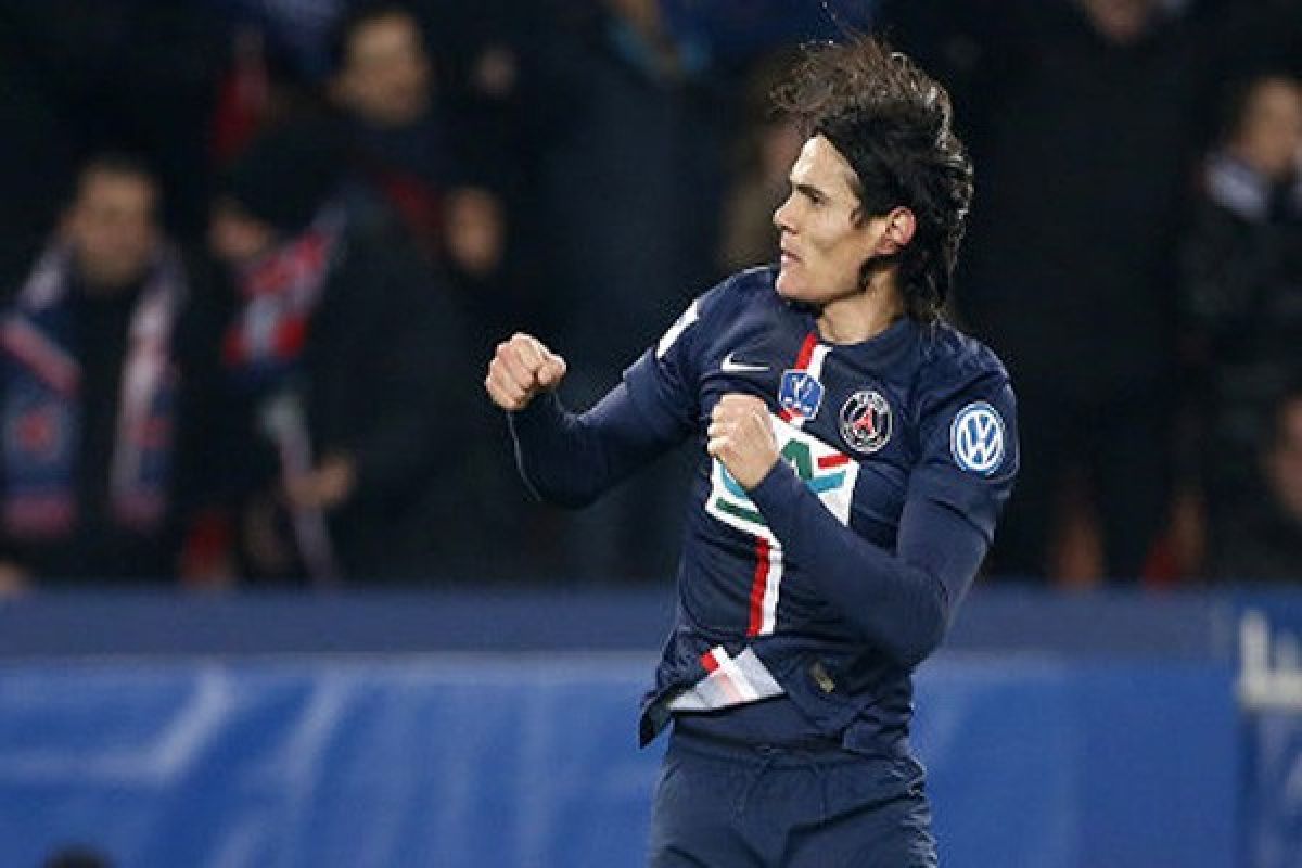 Cavani penuhi target saat PSG taklukkan Chelsea 2-1 