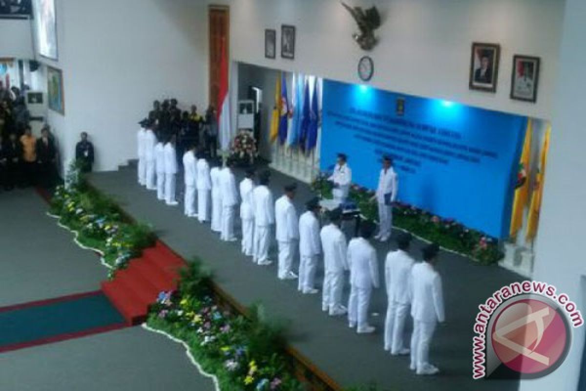 Gubernur Lampung Lantik Delapan Kepala Daerah