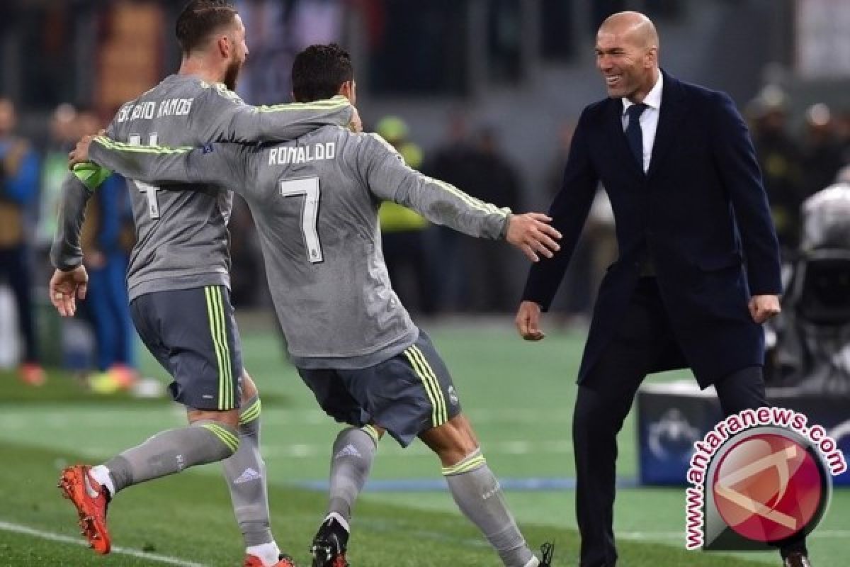 Zidane Gembira Menangi Debut Liga Champions