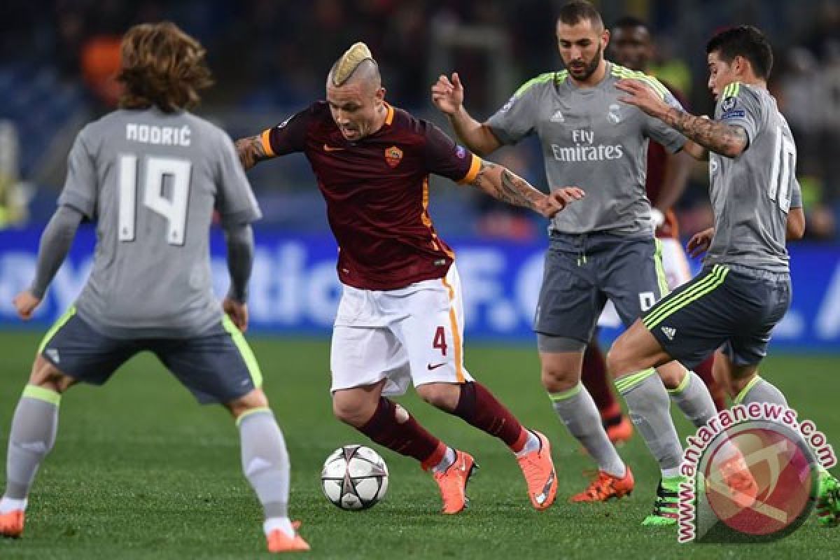 Real Madrid menang 2-0 di markas Roma