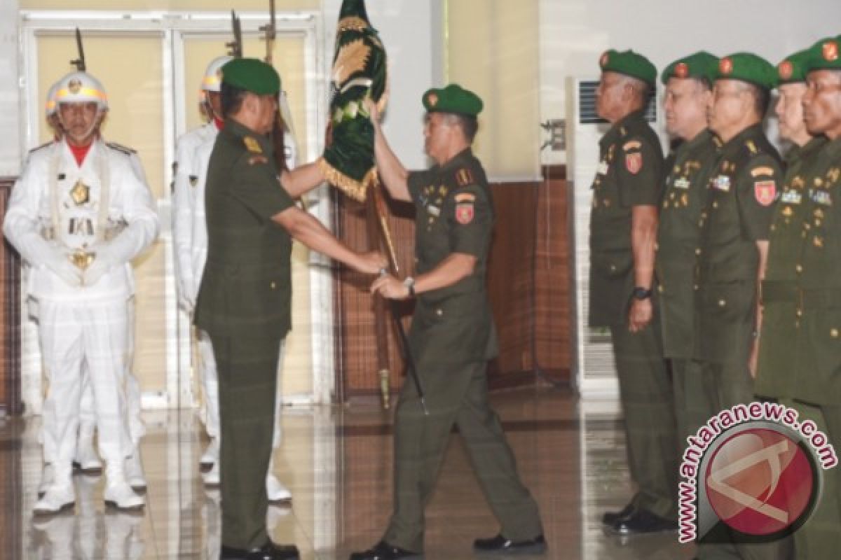 Pangdam Pimpin Sertijab Delapan Pejabat Kodam Mulawarman 