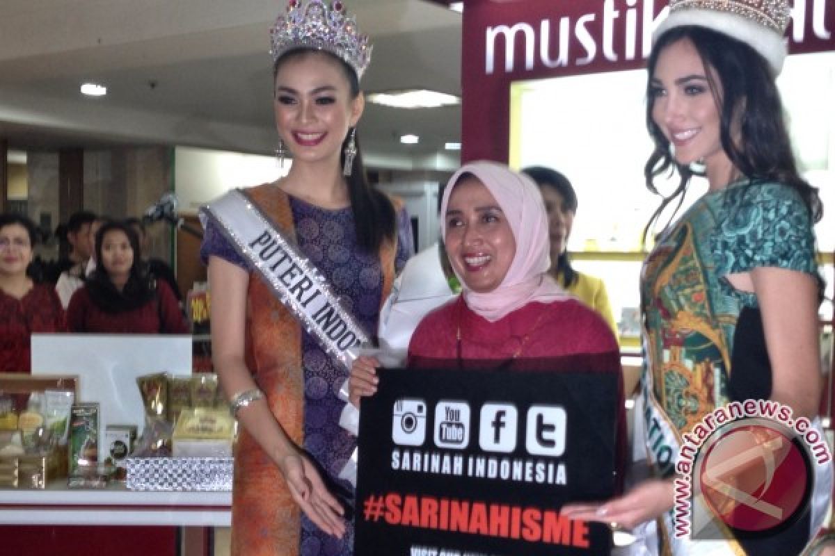 Miss International kunjungi Sarinah, buktikan Indonesia aman