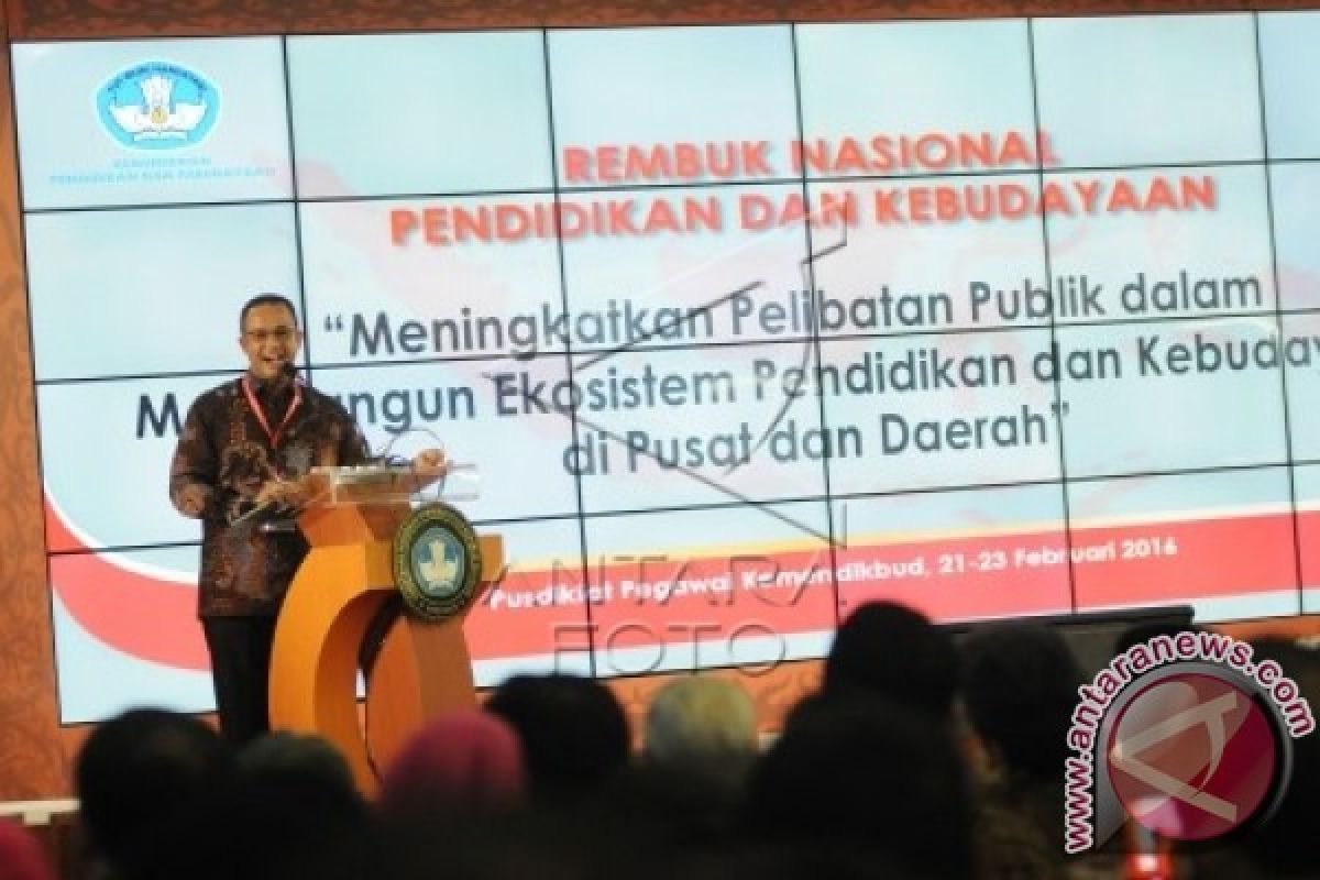 Mendikbud: Peningkatan Mutu Pendidikan Didorong Pelaku Bukan Dari Aturan