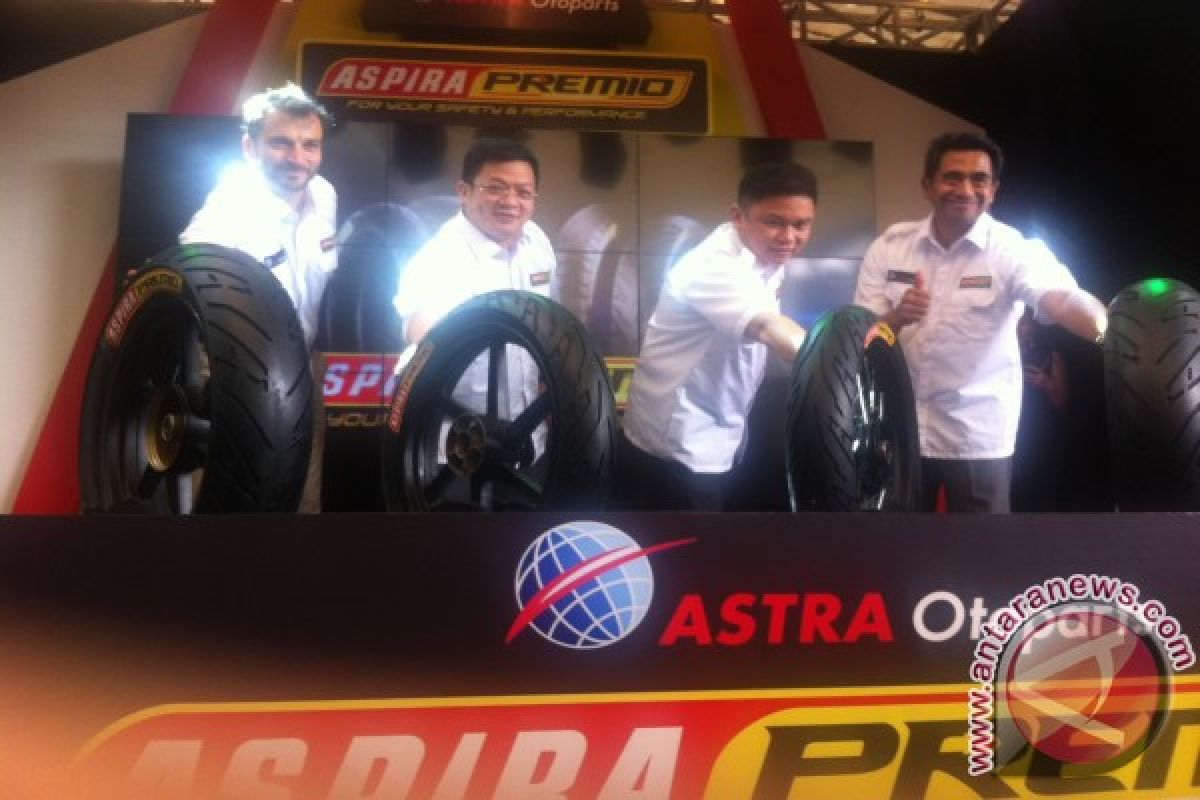 Astra Otoparts luncurkan ban motor terbaru Aspira Premio 
