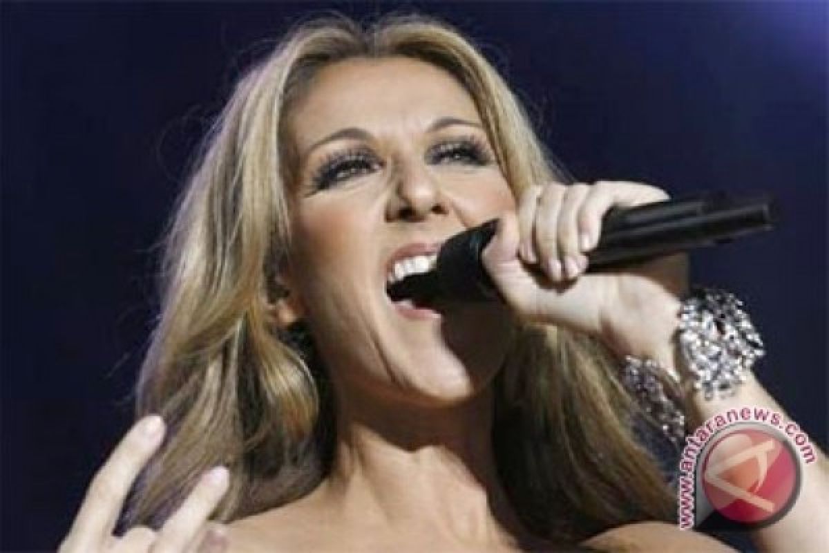 Celine Dion Menangis Saat Konser di Las Vegas