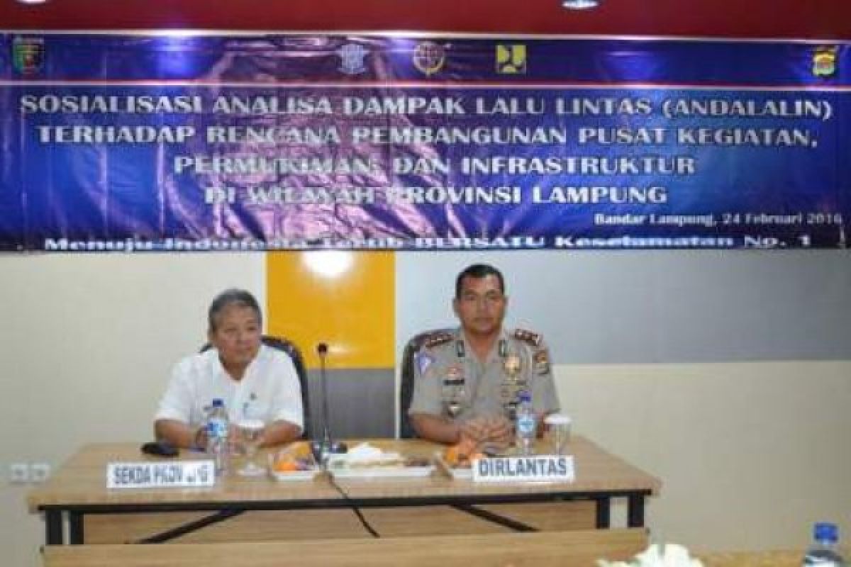 Lampung Antisipasi Dampak Kemacetan Lalu Lintas