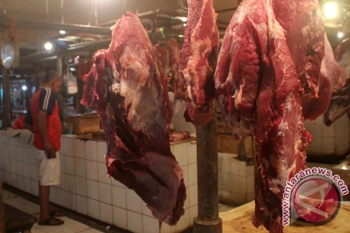 Jelang Ramadhan harga daging sapi Rp97.500/kg di Sulut