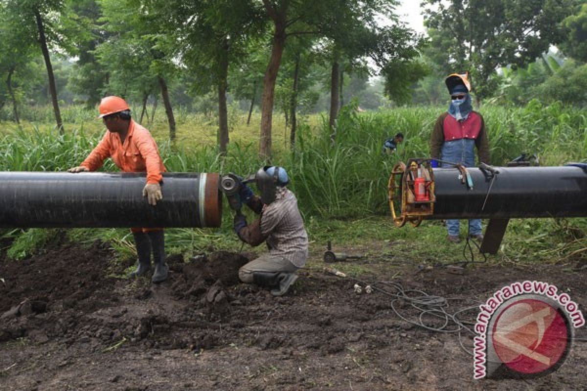 Membangun infrastruktur gas dari Barat ke Timur Kalimantan