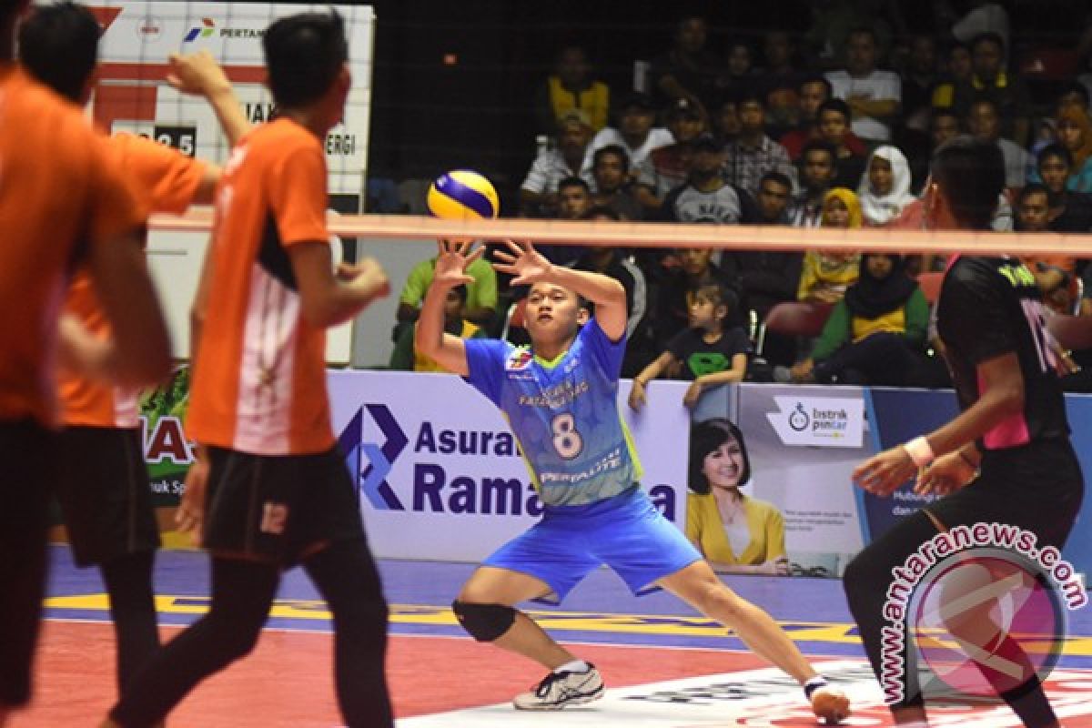 Surabaya Samator Juara Putaran Pertama Putra Pertamina Proliga 2016