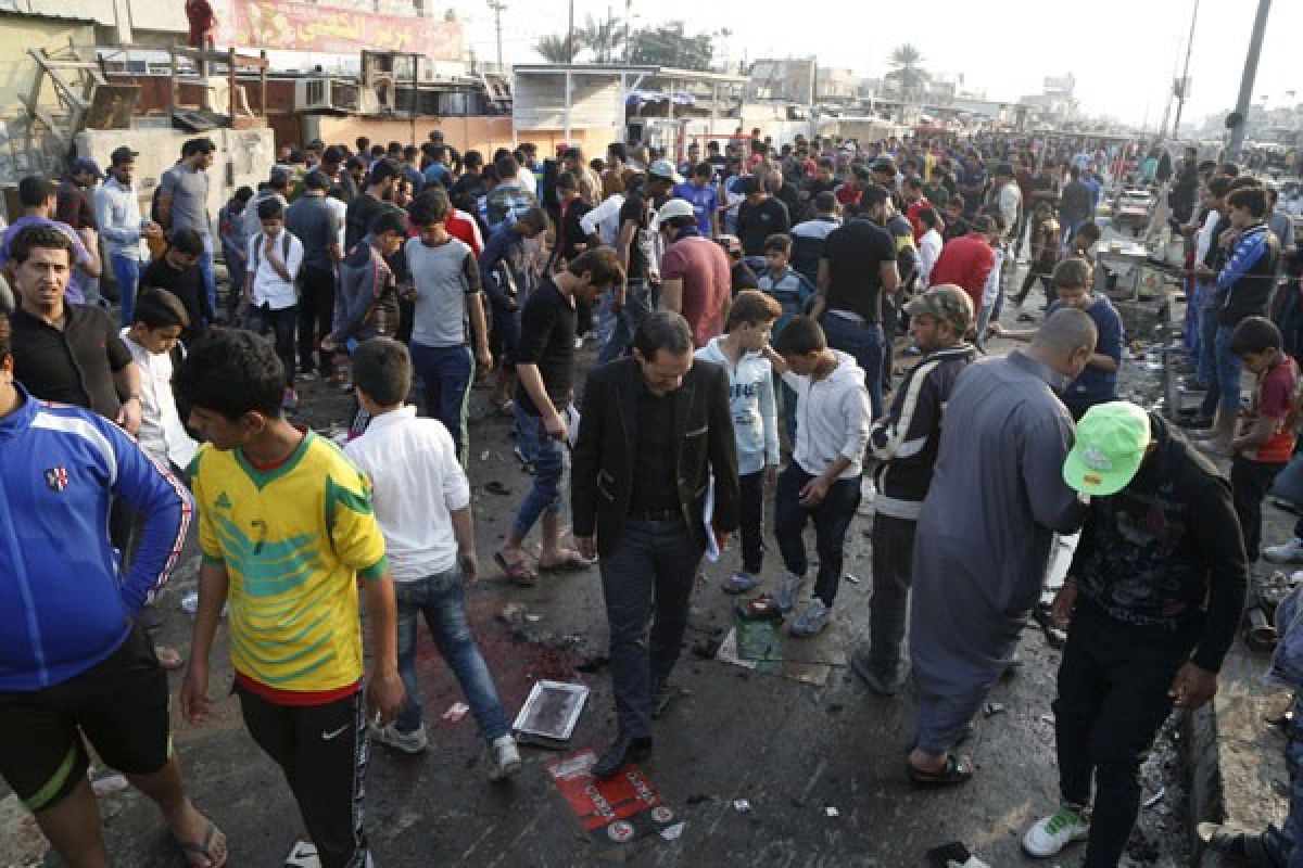 Tujuh orang tewas dalam serangan bom bunuh diri di Baghdad
