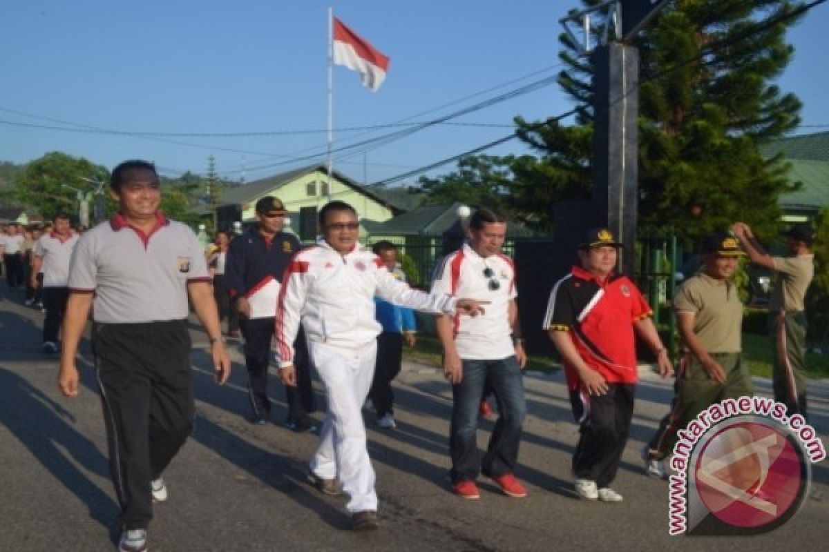 Forkopimda Olahraga Bersama