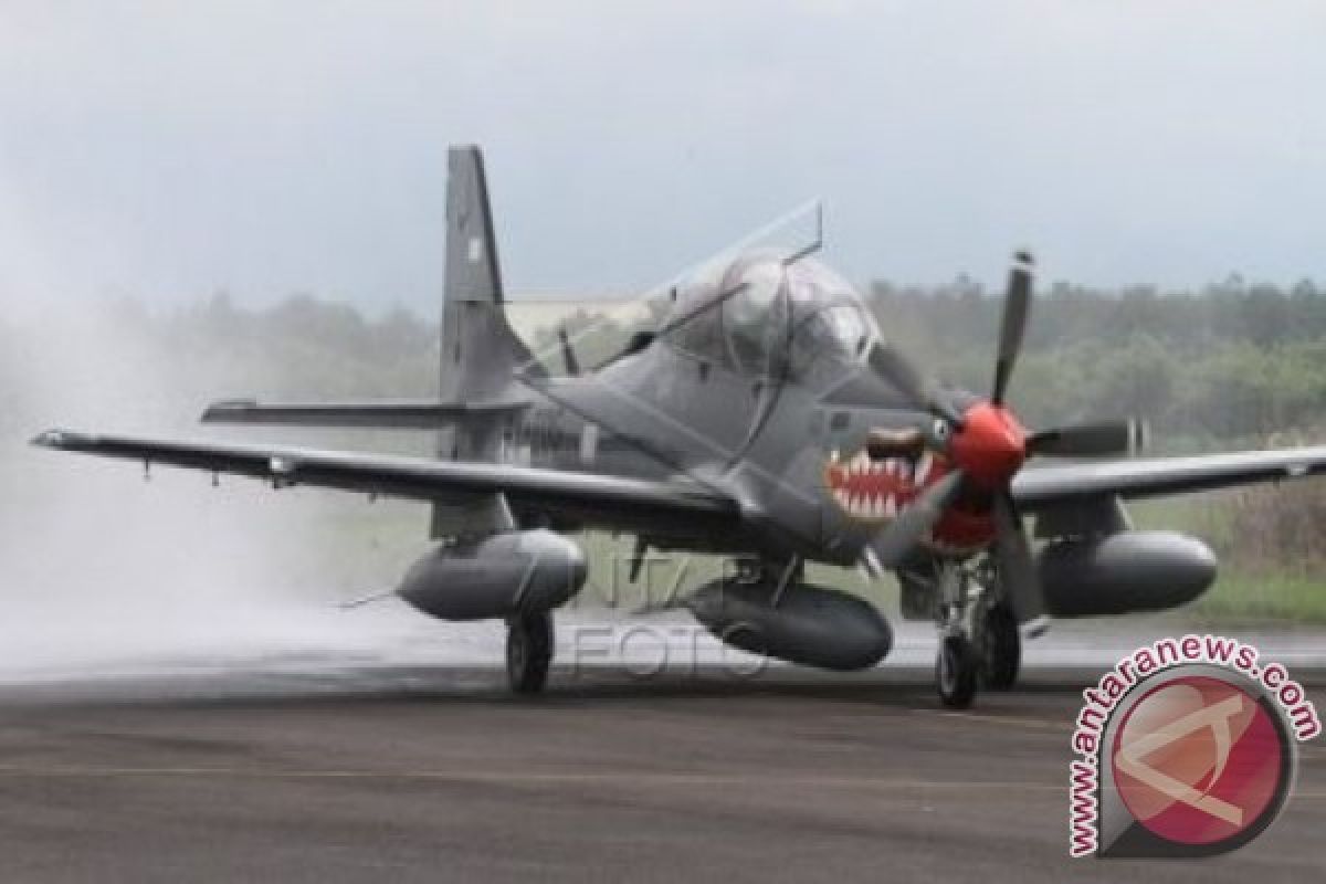 Empat Pesawat Super Tucano Perkuat Alutsista TNI-AU