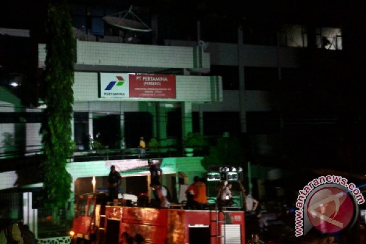 Kebakaran di Kantor Pertamina Jayapura diduga akibat korsleting listrik