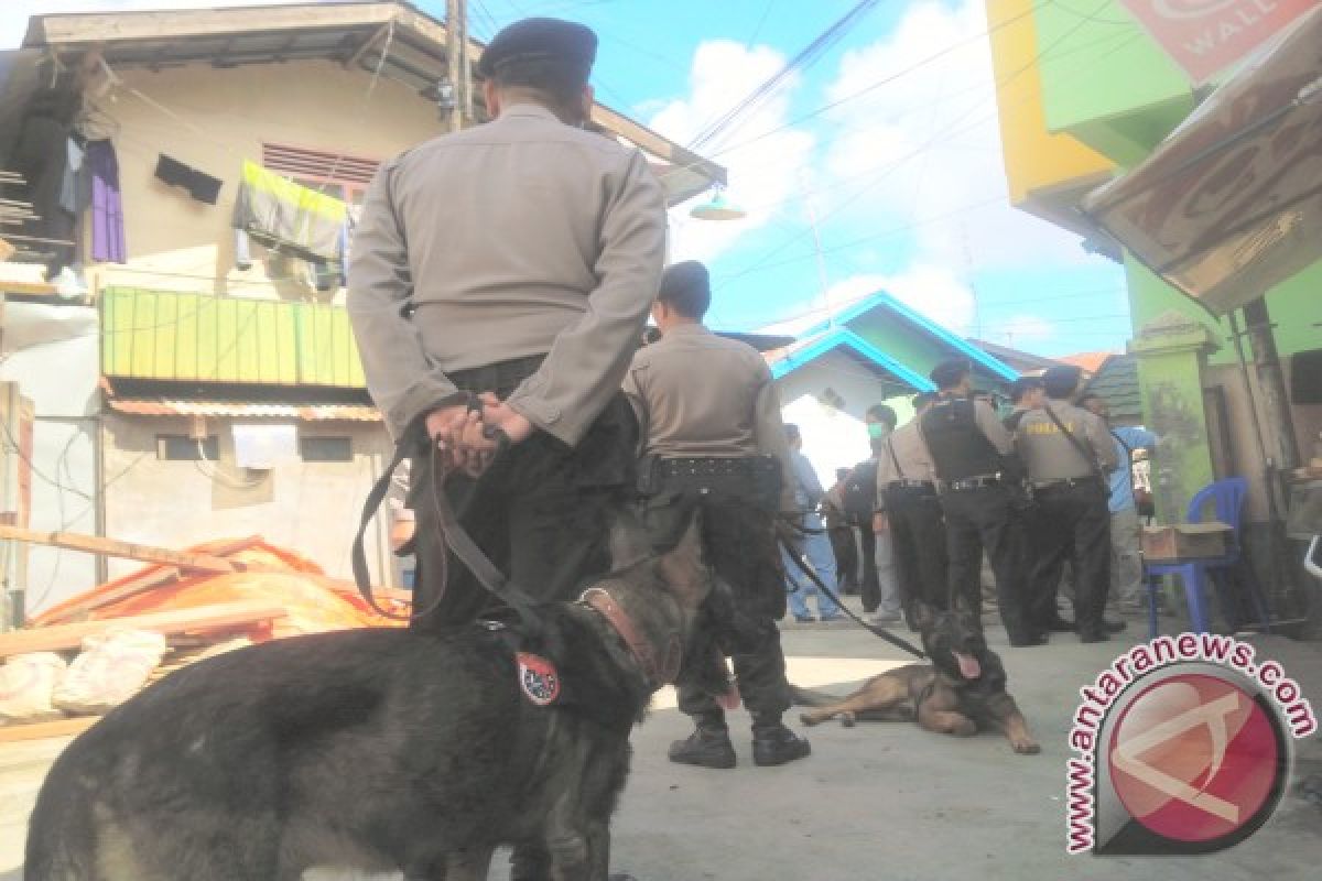 Polda Turunkan Anjing Pelacak Razia Gang Jamaah 