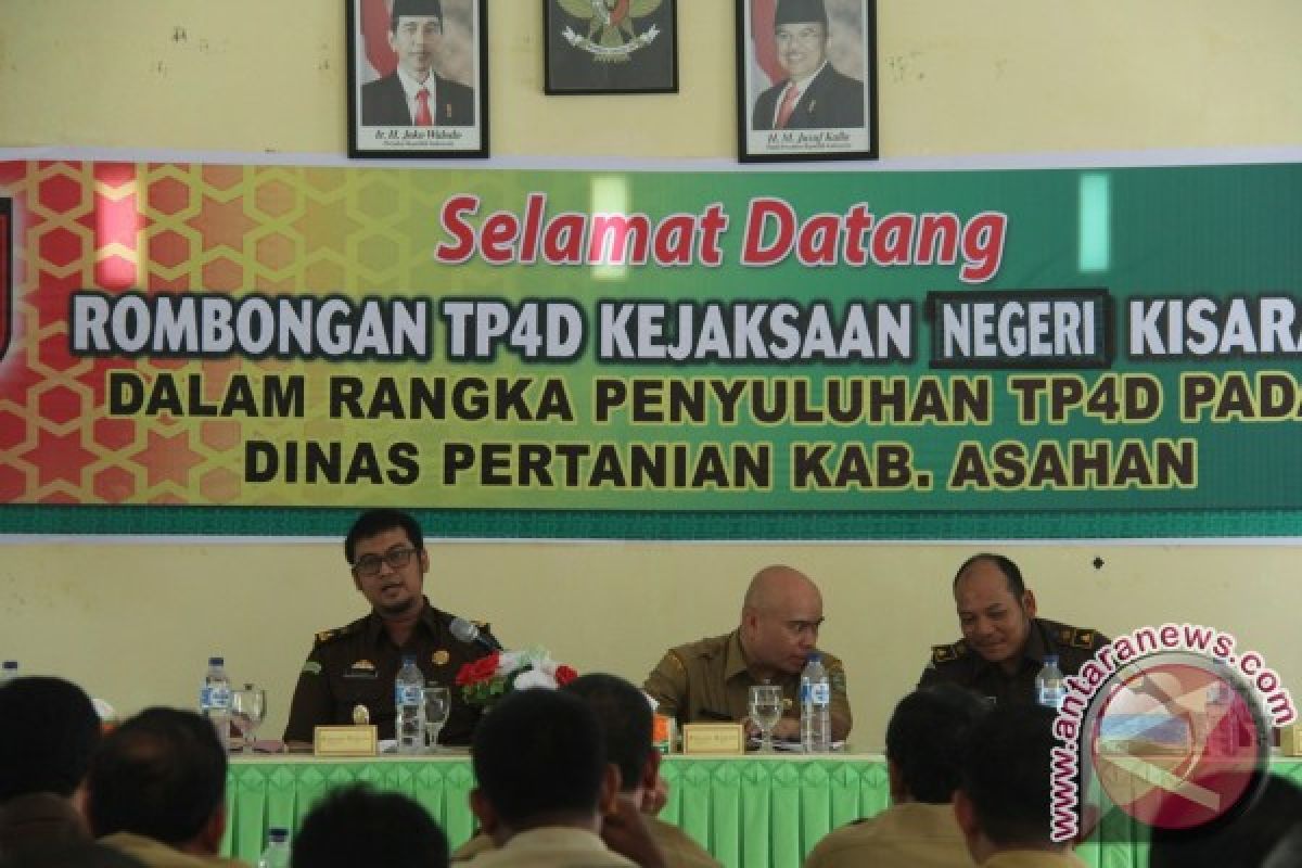 TP4D  Kejaksaan Berikan Penyuluhan Kepada Dinas Pertanian 