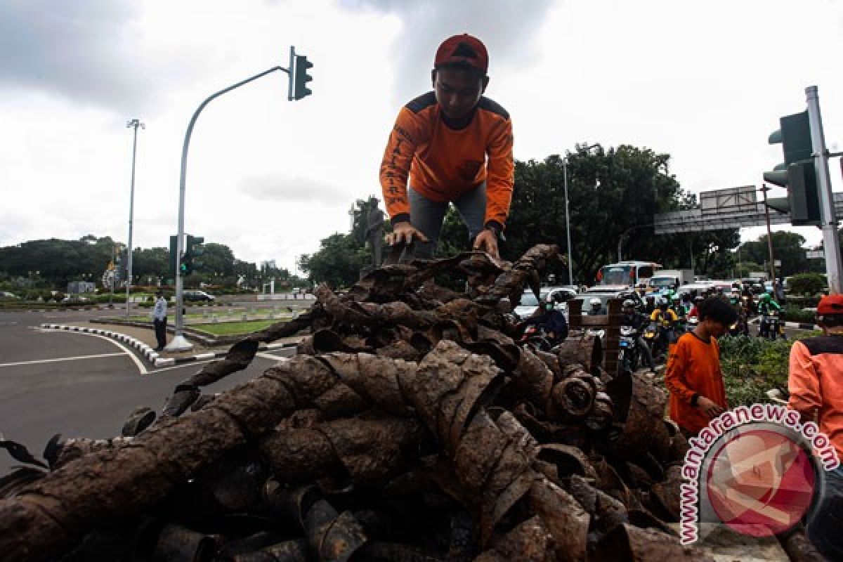 Polda Metro amankan bukti kasus gulungan kabel